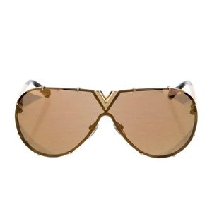 RARE unisex Louis Vuitton Gold Drive Sunglasses